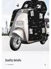 Electric Vehicle Windshield Fleece Cape: Thick, Full Coverage Neck & Shoulder Protector for Warmth and Windproof Cold Protection.