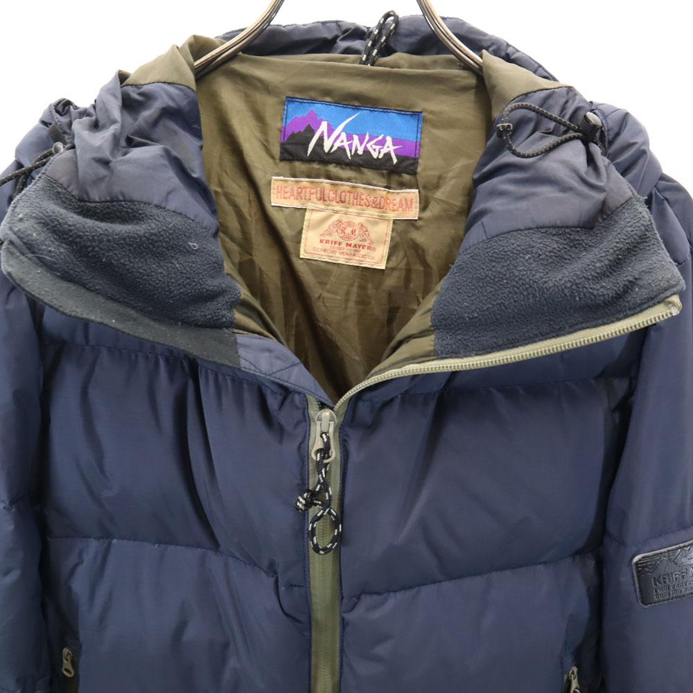 Nanga Cliff Mayer Collaboration Down Jacket M Navy X KRIFF MAYER Men's Used