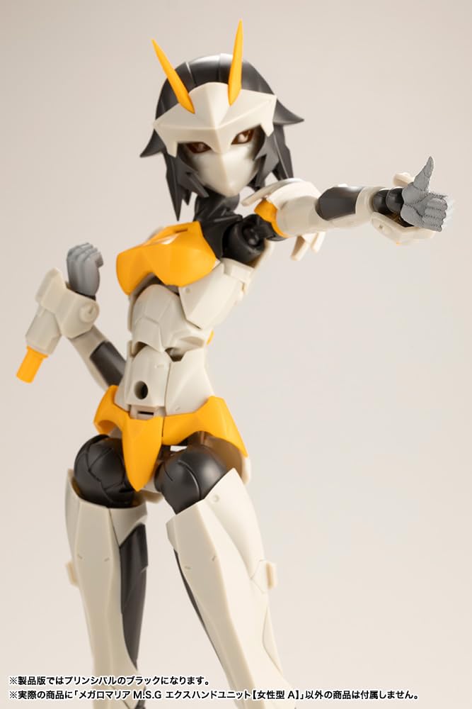 KOTOBUKIYA Infinite Encounter Megalomaria Megalomaria Unit Type Total Length 13mm Plastic Model M.S.G Ex-Hand [Female A] Approx. Non-Scale