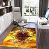 1PC Custom Name Basketball Hoop" Theme Floor Mat Ideal for Living Room, Game Rooms, Office, Bedroom, Office Floor Mat , Floor Mats for Home