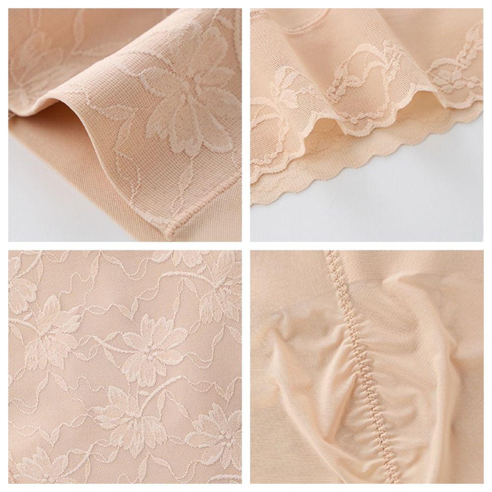 Shapers Tummy Control Shapewear High Waist Lace Mesh Briefs Thin Butt Lifting Panties Body Shaping