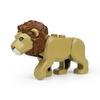 Zoo Animals Building Blocks Set: Elephant, Camel, Deer, Giraffe, Gorilla, Horse, Tiger - Mini Action Figure Bricks Toy