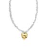 Necklace - LUXENTER - Norku - 18 Carat Yellow Gold Plated - 42 Cm + 5 Cm Extension - Gold Women's