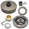 3/8" Rim Sprocket Clutch Drum Kit For Stihl MS340 MS360 034 036 Chainsaw Worm Gear Washer Needle Bearing Replacement Part