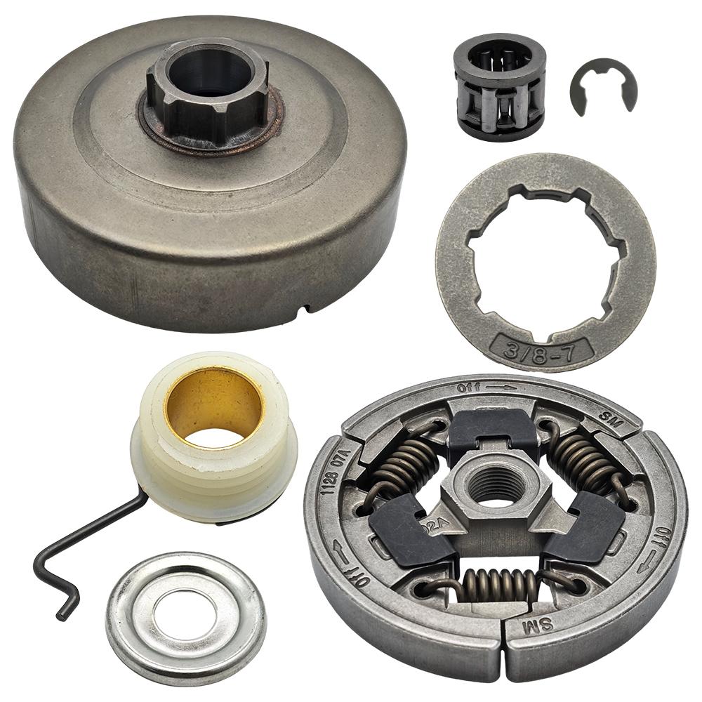 3/8" Rim Sprocket Clutch Drum Kit For Stihl MS340 MS360 034 036 Chainsaw Worm Gear Washer Needle Bearing Replacement Part