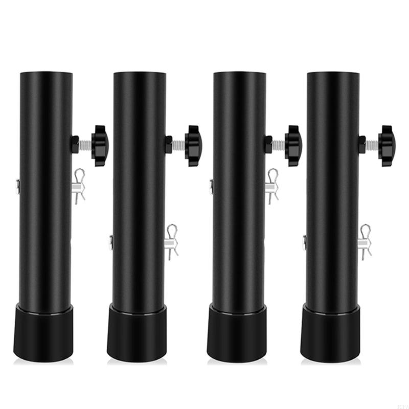 

Set of 4 Heavy Duty Table Leg Extenders Space Saving Designs for Household Use