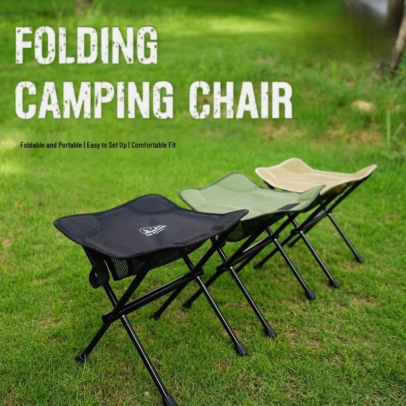 ZISIZ Portable Aluminum Folding Stool