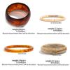 Ingemark 4 Styles Creative Vintage Resin Bangles For Women 2026 Trendy Party Birthday Beach Charm Bracelet Jewelry Accessories