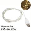 2/5/10/20M USB LED String Lights for Xmas Garland Party Wedding Home House Decoration Christmas Tree Flasher Fairy Lights