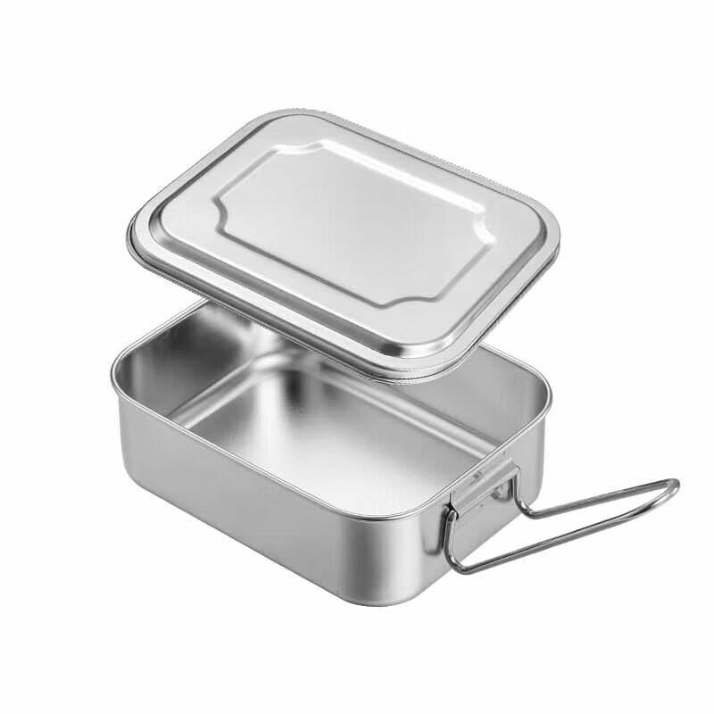 Huihuang 304 Stainless Steel Single Compartment Lunch Box