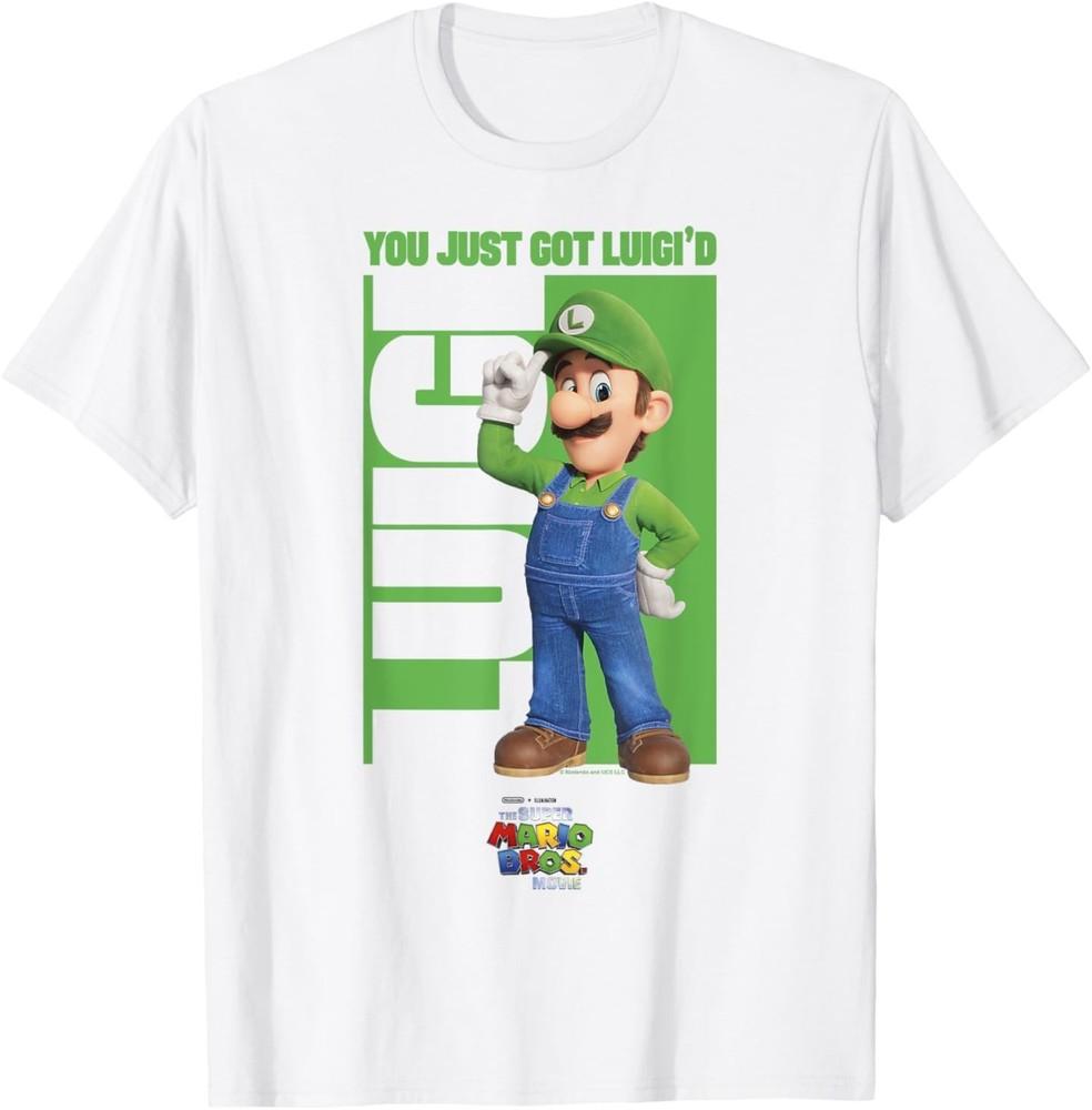 Luigi Du Blev Just Luigi'd Logotyp T-shirt