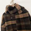 OFTBUY New Winter Women Coat Real Natural Fox Fur Cuff Turn-down Double-faced Woolen Blends Jacket Thick Warm Casual Overwear
