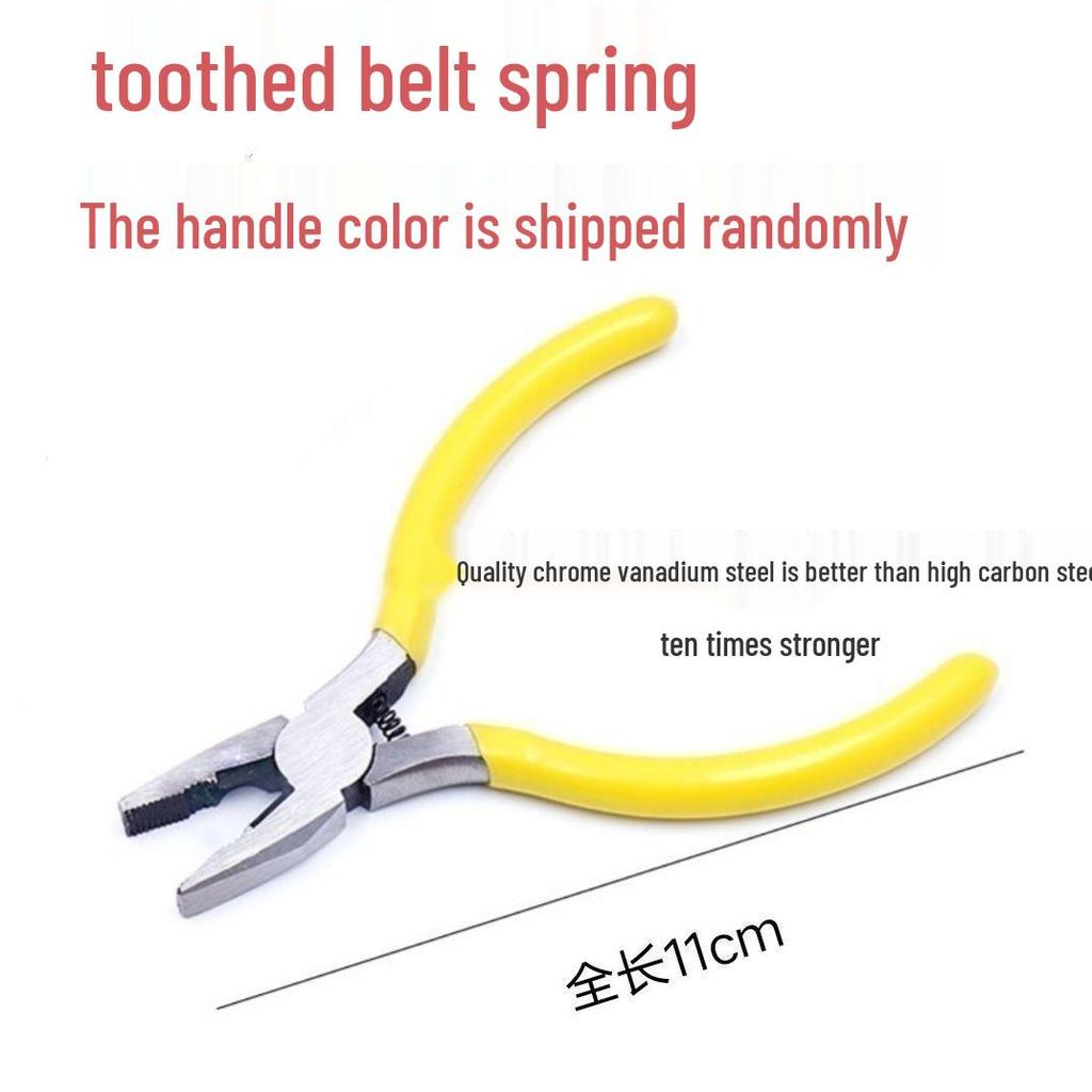 Alicates de Acero para Cables Alemanes de 9" - Alta Dureza, Multifunción, Ahorro de Esfuerzo, de Grado Industrial, de Punta Fina para Uso Doméstico.