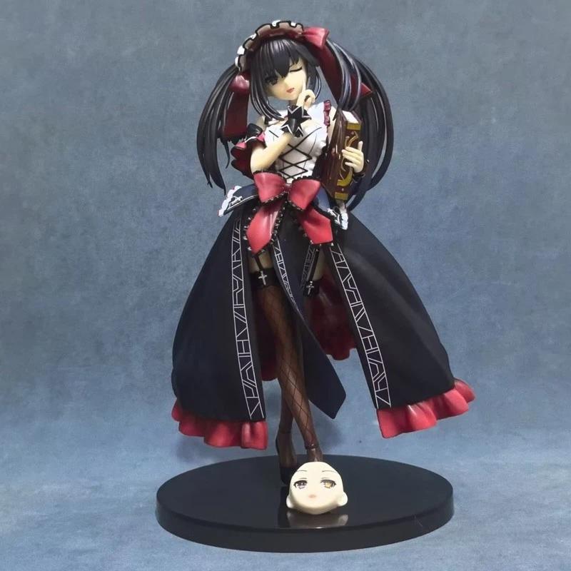 

Date A Live Tokisaki Kurumi Collectible Action Figure - Hand-Made Incubus Dress Standing Posture Model Ornaments Boxed Toy