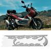 2pcs Emblem Stickers 3D Decal Car Exterior Emblem Badge Sticker Vespa GTS300 LX125 LX150