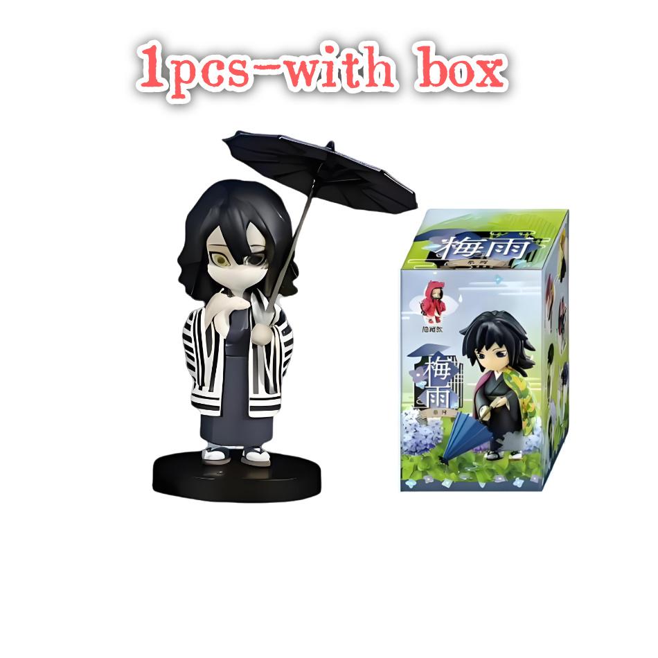 Demon Slayer Tanjiro Kamado Nezuko anime cartoon figure blind box creative statue model ornament surprise gift box