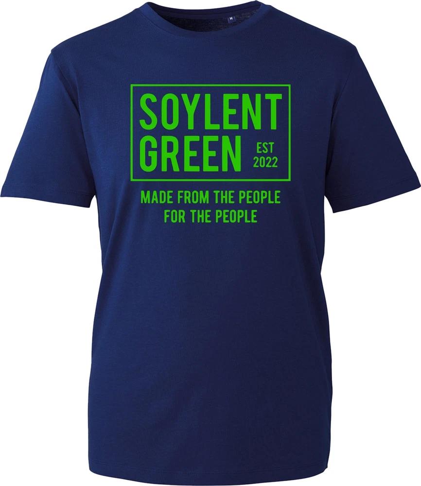 Soylent Green TShirt SciFi Movie Cult Classic Retro Dystopian Tee Gift UK S