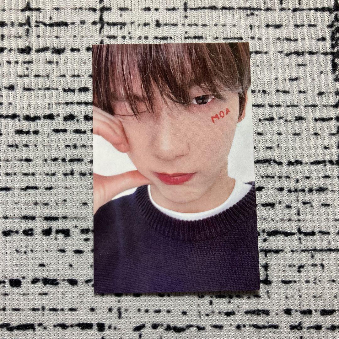 

[USED] TXT Spin Sanok FANLIVE MOAZONE Trading Card Pre-recording