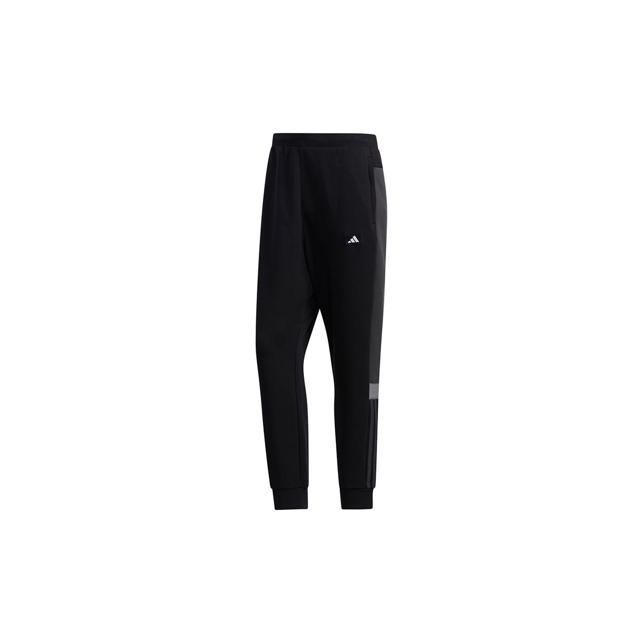 Adidas Трикотажные брюки мужские Черные GM4399 S