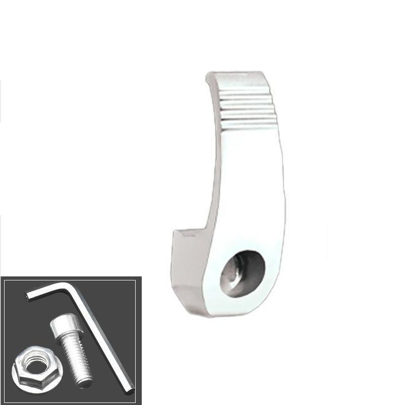 Universal Motorcycle Hook Aluminium Alloy Helmet Hook Single Hole Hook For Dirt Bike Electric Scooter Motorcycle