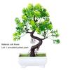 Faux Bonsai Realistic Eye-catching Bright-colored Beautiful Potted Artificial Flower Household Supplies