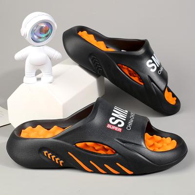 Men's Home & Outdoor Slippers Eva Sole Slippers for Man Adult Men's Sandal Slippers Flip Flop Male Shoes Sneakers House Slides