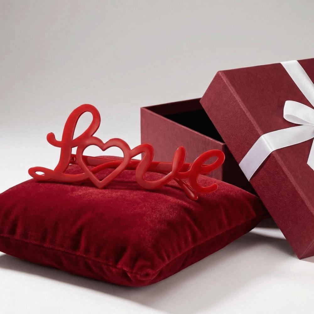 Funny Valentine's Day Decorative Glasses Party Red Love Glasses  Party Decoration