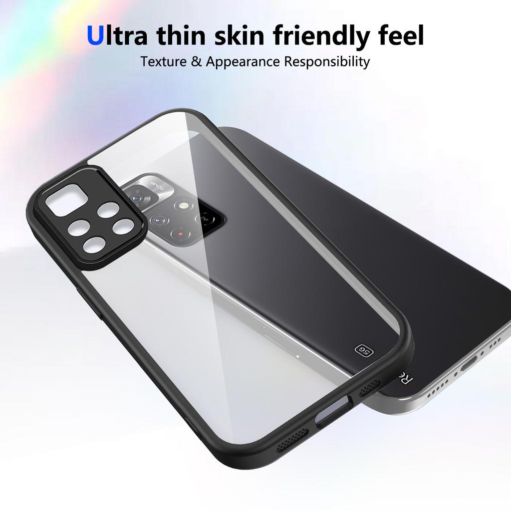 For Redmi Note 11T 5G Case Redmi Note 11T Phone Case Redmi Note11T Cover Air Cushion Silicon Bumper Clear Matte Back Cover Hard