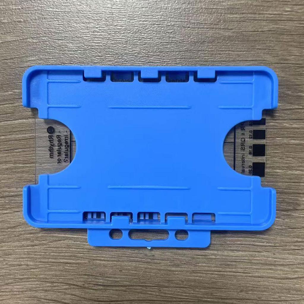 ECG 7 Step Ruler Card Portable Pocket ECG Interpretation Tool 7 Step Ruler Card Device for Quick & Accurate Measurements