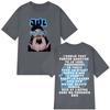 New Rapper Jul Unisexs Cotton Shirt Y2k Fashion Album Graphic Oneck Shirt Summer Hip Hop Fashion High Quality Oversized Tshirt