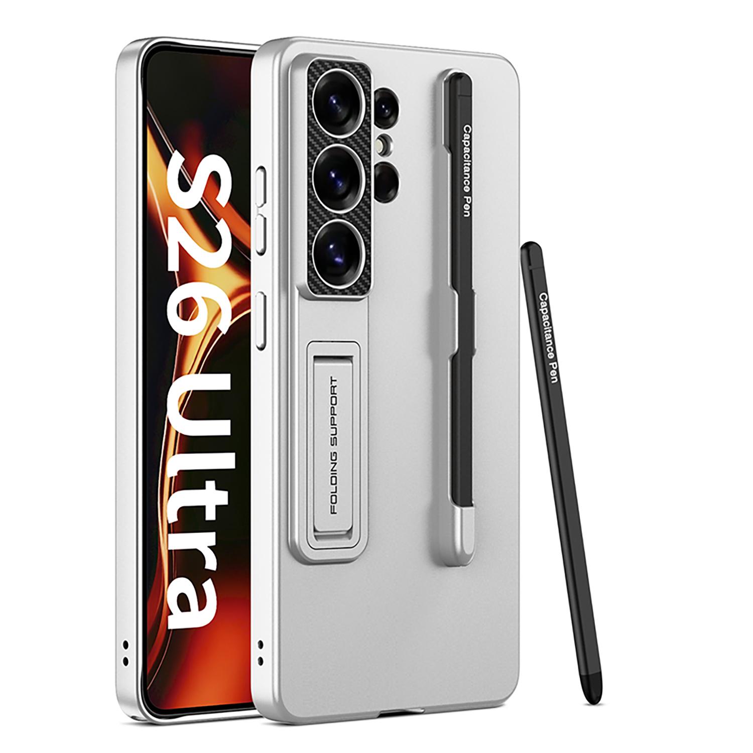 

GKK Чехол для Samsung Galaxy S26 Ultra Тонкий с подставкой Задняя крышка телефона из ПК со стилусом