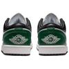 Air Jordan 1 Low Black Gorge Green Summit White Men Sneakers 553558-047