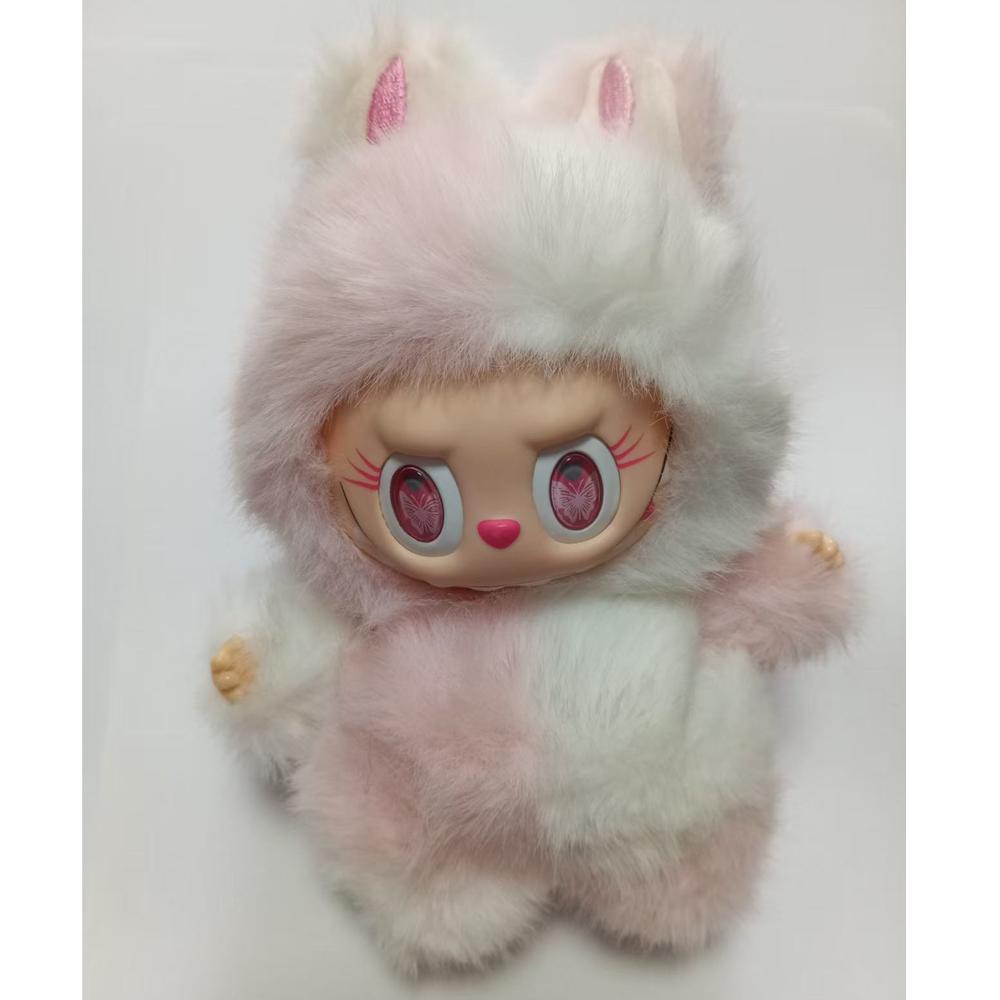 Plush Doll Heartbeat Macaron Has Been Redesigned with A Cream Peach Pink Gradient Making Birthday Gift For Girls