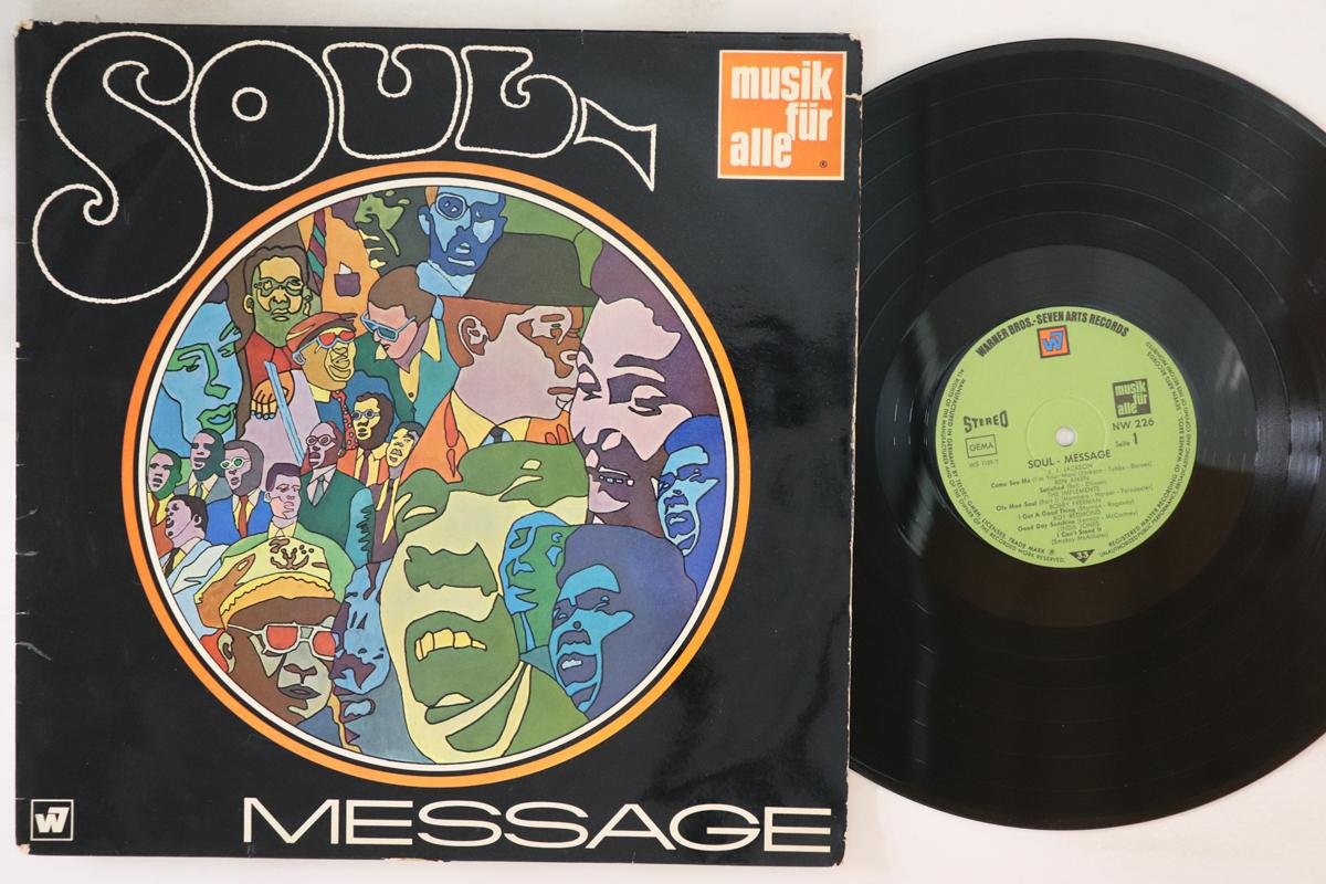 

LP Record VARIOUS Soul Message NW226 WARNER BROS Germany SoulFunk Used