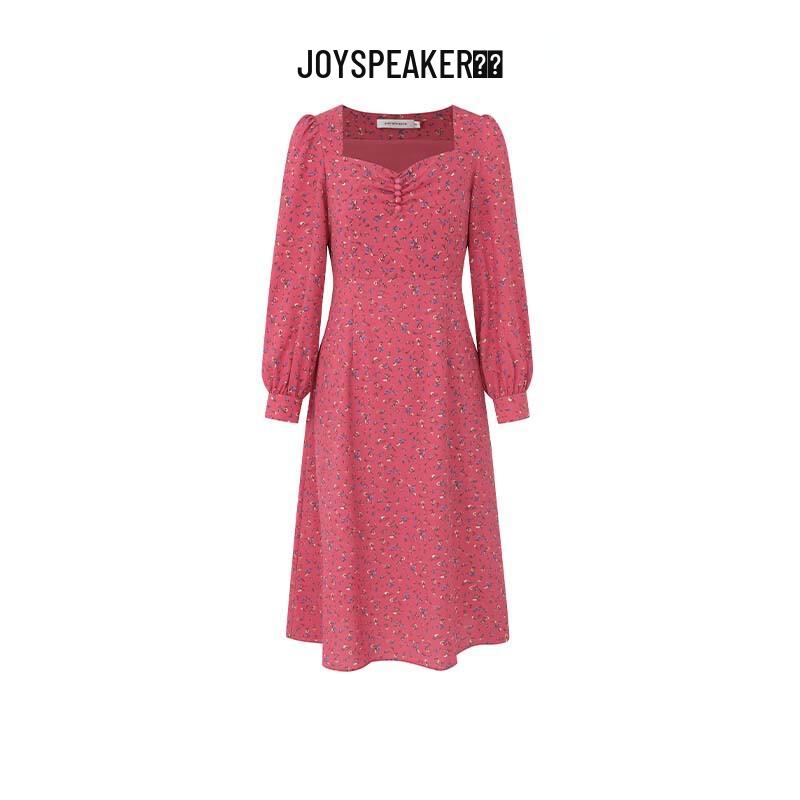 

JOY SPEAKER 2025 Spring Floral Mid-Length Dress JTNW3170 L