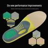 Sport Shock-Absorbing Insoles for Flat Foot Arch Support - Unisex Running & Basketball