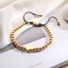 Luxury Stainless Steel Cross Charms Man Bracelet For Women Titanium Steel Beaded Jewelry Gift