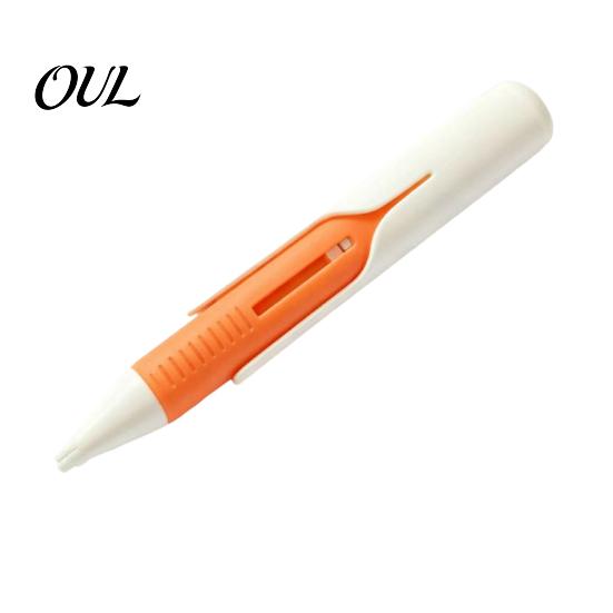Faux Diamond Art Gadget Automatic Bead Dispenser, Pen with Ergonomic Grip, DIY Embroidery Supplies Wax-Free Applicator Tool for Round Diamonds,
