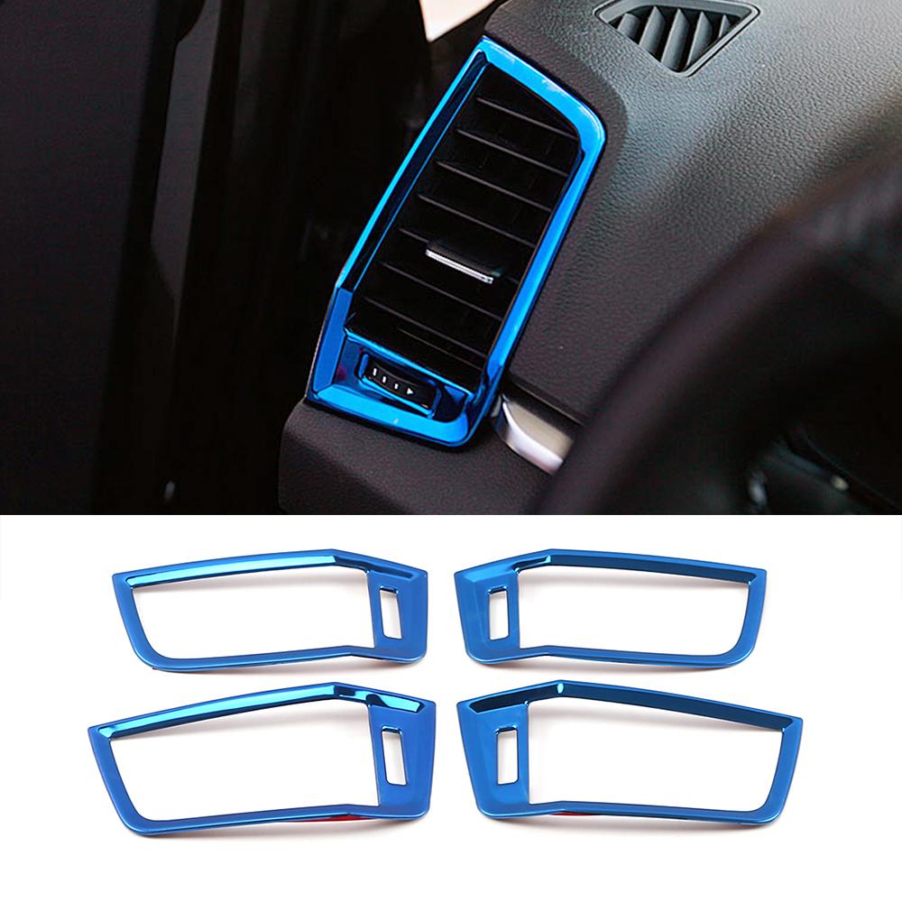 For Skoda Karoq 2017- Car Interior Central Console Part Refit Trim Stainless Steel Accessories Decoration Modify