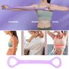 Taśma oporowa do ćwiczeń fitnessu, ćwiczenia na ramiona, plecy, ramiona, elastyczna taśma treningowa, joga, pilates, sprzęt do fizjoterapii