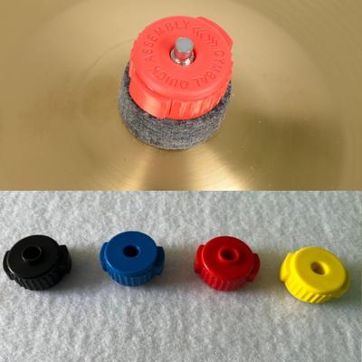 3.7X1.6cm Beckenunterleger Zubehör Schwarz Gadget-Teile