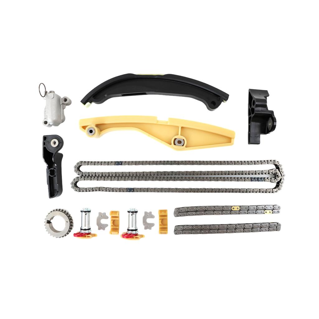 1SET Timing Chain Kit For Ford Edge Explorer Eplorer F150 Flex Mutang Taurus Transit Lincoln 3.5L 3.7L Engine Car Replace Parts