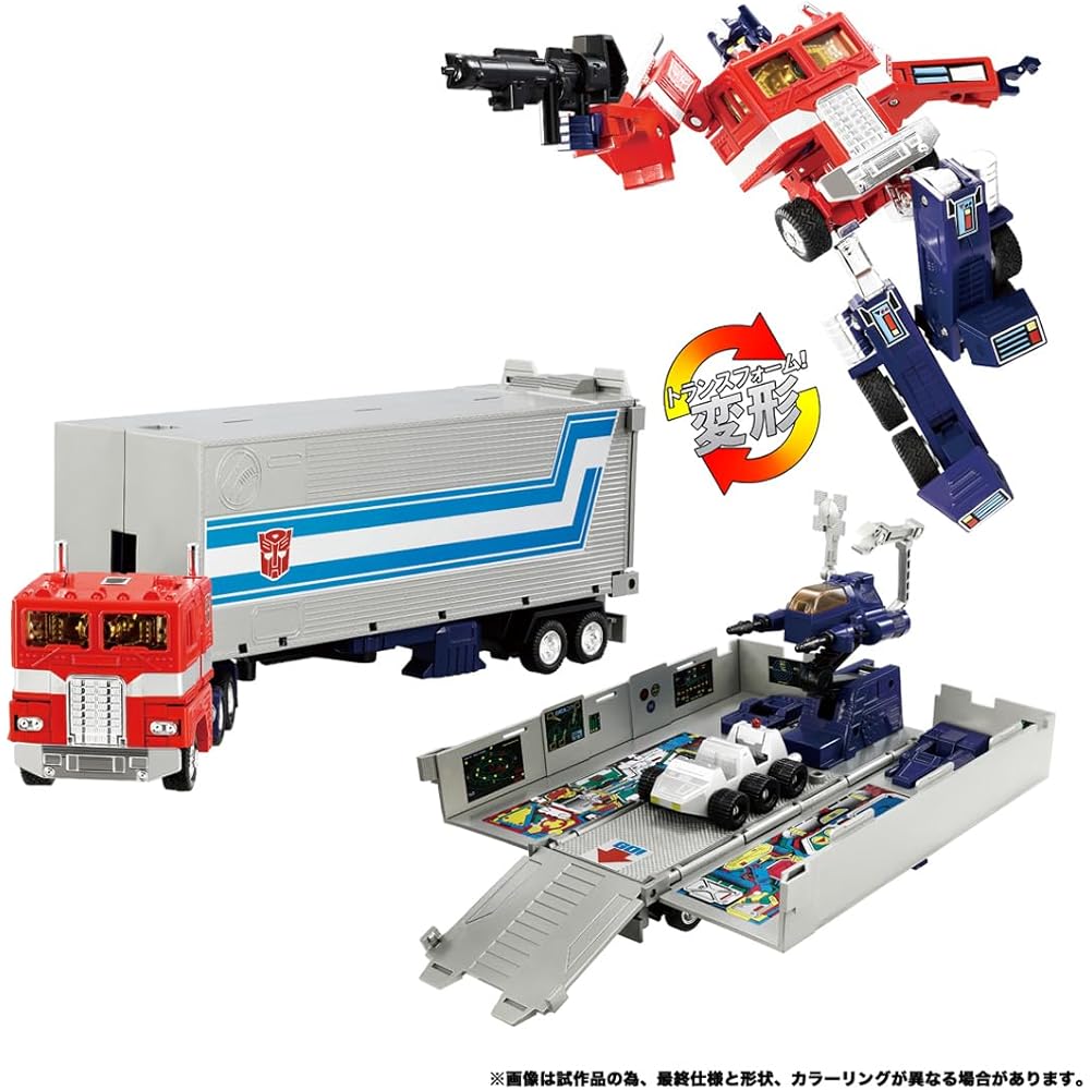 Takara Tomy Transformers Missing Link C-01 Convoy Action Figure Giocattolo da Collezione