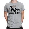 Coffee Is A Sleepy Killer Caffeine Lover Funny Quote Mens Womens T-Shirts #BAL