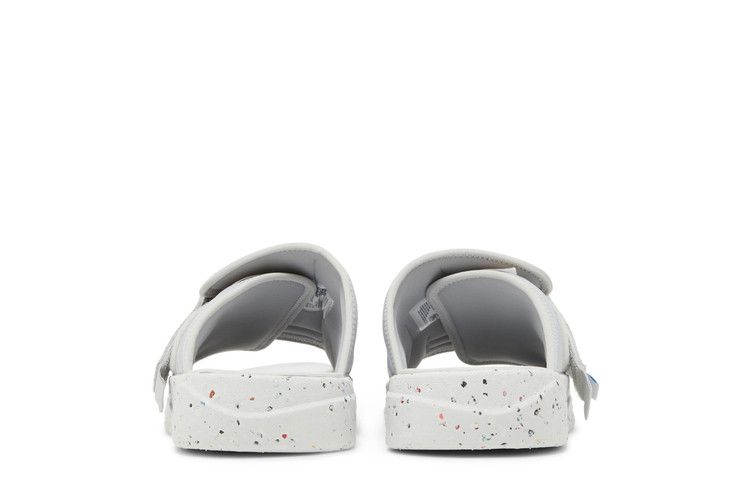 Men's Slides Jordan Crater Slide Union Future is Now Grey Fog/Siren Red-Light Smoke Grey