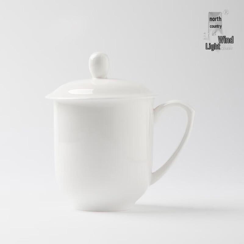 

Bone China White Ceramic Conference Cup