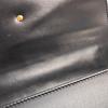[Pre-Owned] Sylvie Gold Buckle Striped Web Satin Bow Wide Shoulder Strap Leather Handbag Crossbody Bag Shoulder Bag Small - Fair #1GNYUB2