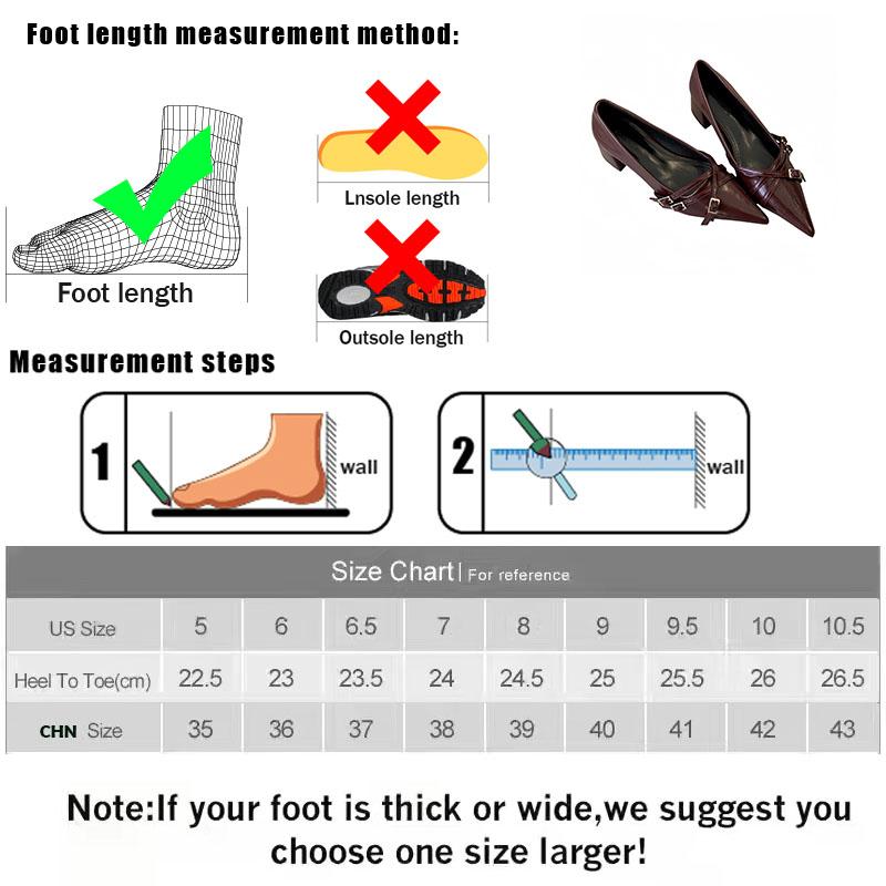 Fashion Buckle Fashion Pointed Toe Footwear Medium Heels Pumps Shoes For Women New In 2025 Female Slip On Shallow Ladies Heeled Shoes