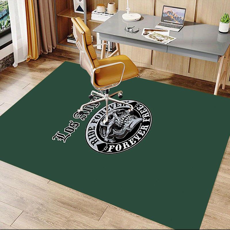 1pc Los Angeles Forever Free Home Office, Durable Polyester Floor Mat with Easy, Office Decor, Urban Style, Nonslip Backing