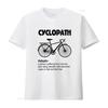 Cyclopath Funny Cycling Cyclist Bicycle Unisexs Cotton T Shirt Top Vintage Washed Streetwear Graphic Designer Clothes Versatile